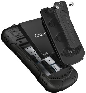 Telefon komórkowy Gigaset GLX 8 ACTIVE Black Petrol 7