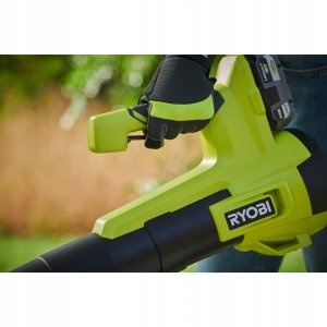 Ryobi Ryobi ONE+ Cordless Leaf Blower RY18BLB-140, 18 Volt (green/black, Li-Ion battery 4.0 Ah) 7