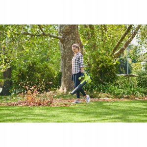 Ryobi Ryobi ONE+ Cordless Leaf Blower RY18BLB-140, 18 Volt (green/black, Li-Ion battery 4.0 Ah) 9