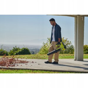 Ryobi Ryobi ONE+ Cordless Leaf Blower RY18BLB-140, 18 Volt (green/black, Li-Ion battery 4.0 Ah) 10