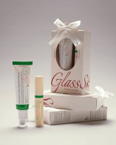 AXIS-Y_SET Glass Skin Duo Dark Spot Correcting Glow Serum serum do twarzy 50ml + Vegan Collagen Eye Serum serum pod oczy 10ml 2