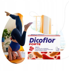 Doctor Life DICOFLOR_Forte probiotyk suplement diety dla dzieci 10 kapsułek 5
