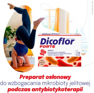 Doctor Life DICOFLOR_Forte probiotyk suplement diety dla dzieci 10 kapsułek 7