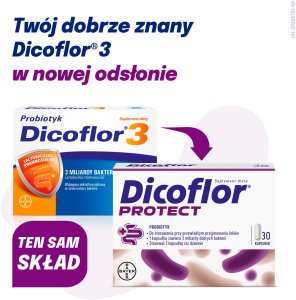 Mega Food DICOFLOR_Protect probiotyk suplement diety 30 kapsułek 3