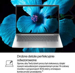 Laptop HP HP ProBook 4 G1i AI Intel Core Ultra 7 255U Laptop 35,6 cm (14") WUXGA 16 GB DDR5-SDRAM 512 GB SSD Wi-Fi 6E (802.11ax) Windows 11 Pro AI PC Srebrny 11