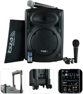 Kolumna Ibiza Sound Kolumna mobilna Ibiza PORT8VHF-BT one size 4
