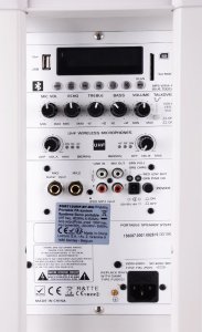 Kolumna Ibiza Sound Kolumna mobilna Ibiza PORT12UHF-BT-WH one size 3