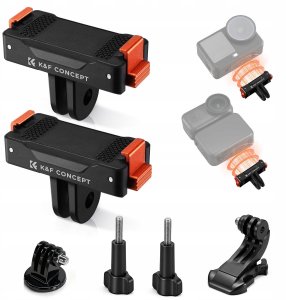 Kf 2x Szybkozłączka Uchwyt Magnes Do Dji Osmo Action 6 / Nano Na Gopro I 1/4" / Kf12.0029 2