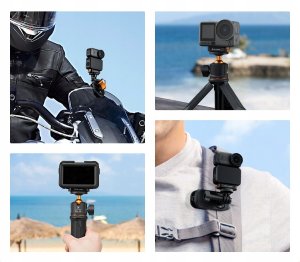 Kf Magnetyczna Szybkozłączka Uchwyt Magnes Do Dji Osmo Action 6 / Nano / Na Gwint 1/4" / Kf12.0028 3