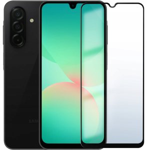 krainaGSM Szkło HARTOWANE 5D do Samsung Galaxy A26 5G OG PREMIUM CAŁY EKRAN 2