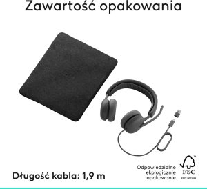 Słuchawki Logitech Zone Wired 2  (981-001619) 14