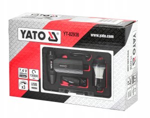 YATO DMUCHAWA MINI TURBO / ODKURZACZ Z AKCESORIAMI 8
