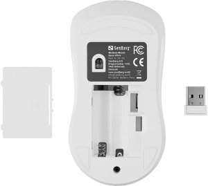 Mysz Sandberg Wireless Mouse Saver White 5