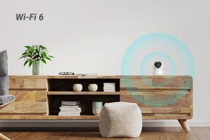 Kamera IP Ezviz EZVIZ H6c G1 3K Kulisty Kamera bezpieczeństwa IP Wewnętrzna 2880 x 1620 px Sufit/ściana/biurko 22