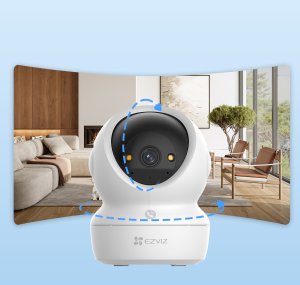 Kamera IP Ezviz EZVIZ H6c G1 3K Kulisty Kamera bezpieczeństwa IP Wewnętrzna 2880 x 1620 px Sufit/ściana/biurko 35