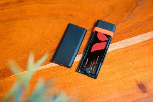 Verbatim Verbatim 32261 obudowa do dysków twardych Obudowa SSD Czarny, Czerwony M.2 Zasilane prze USB 7