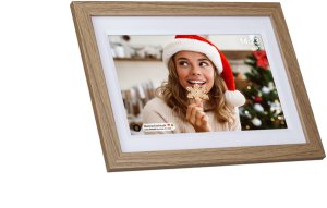 Ramka cyfrowa Rollei Rollei 50014 cyfrowa ramka na zdjęcia Brązowy 25,6 cm (10.1") Ekran dotykowy Wi-Fi 2