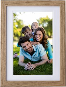 Ramka cyfrowa Rollei Rollei 50014 cyfrowa ramka na zdjęcia Brązowy 25,6 cm (10.1") Ekran dotykowy Wi-Fi 8