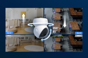 Kamera IP Ezviz EZVIZ H6c G1 4K Kulisty Kamera bezpieczeństwa IP Wewnętrzna 3840 x 2160 px Sufit/ściana/biurko 12