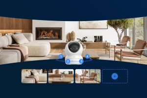 Kamera IP Ezviz EZVIZ H6c G1 4K Kulisty Kamera bezpieczeństwa IP Wewnętrzna 3840 x 2160 px Sufit/ściana/biurko 16