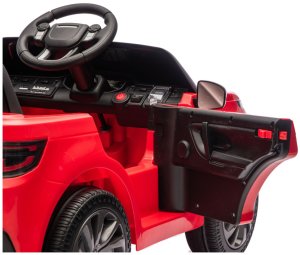 Super-Toys Pojazd Na Akumulator Land Rover Discovery DLS-K06 Czerwony 11