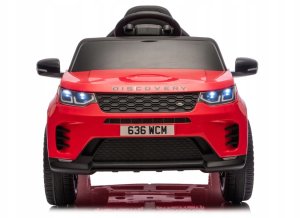 Super-Toys Pojazd Na Akumulator Land Rover Discovery DLS-K06 Czerwony 3