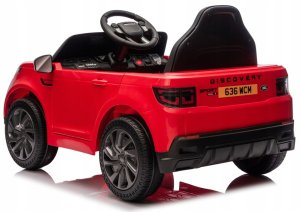 Super-Toys Pojazd Na Akumulator Land Rover Discovery DLS-K06 Czerwony 6