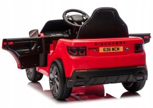 Super-Toys Pojazd Na Akumulator Land Rover Discovery DLS-K06 Czerwony 10