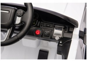 Super-Toys Pojazd Na Akumulator Land Rover Discovery DLS-K06 Biały 11