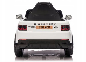 Super-Toys Pojazd Na Akumulator Land Rover Discovery DLS-K06 Biały 4