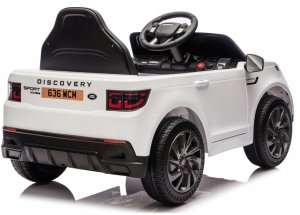 Super-Toys Pojazd Na Akumulator Land Rover Discovery DLS-K06 Biały 7