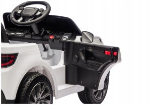 Super-Toys Pojazd Na Akumulator Land Rover Discovery DLS-K06 Biały 10