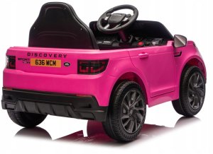 LPR Pojazd Na Akumulator Land Rover Discovery DLS-K06 Różowy 7