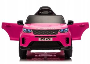 LPR Pojazd Na Akumulator Land Rover Discovery DLS-K06 Różowy 8