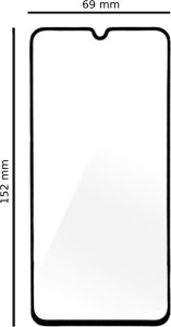 SpaceCase Szkło hartowane SPACECASE Glass 5D do Redmi Note 8 7