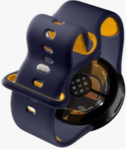 Spigen Spigen Nano Pop Band Granatowy (marynarski), Żółty Silikon 6