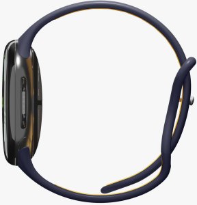 Spigen Spigen Nano Pop Band Granatowy (marynarski), Żółty Silikon 9