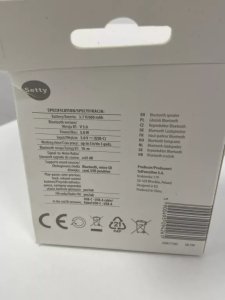 Głośnik Setty Setty głośnik okrągły RGB GB-700 czarny 2