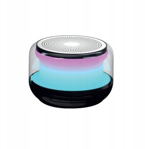 Głośnik Setty Setty głośnik okrągły RGB GB-700 czarny 3