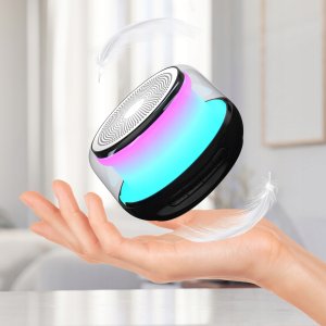 Głośnik Setty Setty głośnik okrągły RGB GB-700 czarny 7