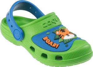 Coqui Dziecięce sandały Coqui MAXI lime/royal jungle wildeness rozmiar 27/28 4