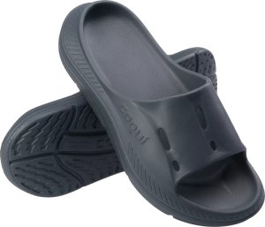 Coqui Męskie klapki Coqui KOBE lead grey rozmiar 41 5