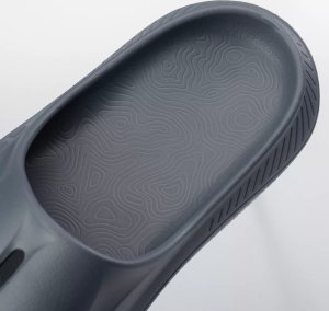 Coqui Męskie klapki Coqui KOBE lead grey rozmiar 41 9