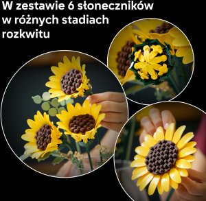 LEGO Botanicals Bukiet słoneczników (11502) 4