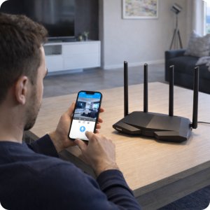 Kamera IP Spreest MINI KAMERA WIFI SZPIEGOWSKA UKRYTA W ROUTERZE PODGLĄD NA TELEFON NA ŻYWO 4