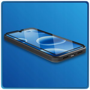 krainaGSM SZKŁO HARTOWANE do Samsung A12 | M12 PEŁNE NA CAŁY EKRAN 5D 9H 5