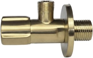 Rea Zawór kątowy 02 1/2" x 3/8" Złoty szczotkowany 3