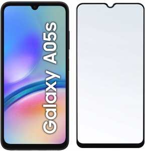 krainaGSM SZKŁO HARTOWANE do Samsung Galaxy A05s PEŁNE NA CAŁY EKRAN 5D SZYBKA 3