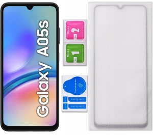 krainaGSM SZKŁO HARTOWANE do Samsung Galaxy A05s PEŁNE NA CAŁY EKRAN 5D SZYBKA 5