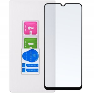 krainaGSM SZKŁO HARTOWANE do Samsung Galaxy A05s PEŁNE NA CAŁY EKRAN 5D SZYBKA 6